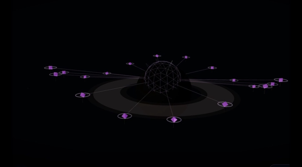 An impossible dark aperture and a network of timing stations above Saturn